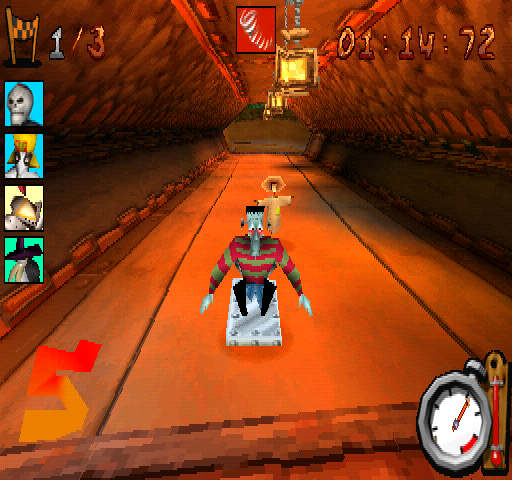 Monster Racer screenshot 3 for Playstation
